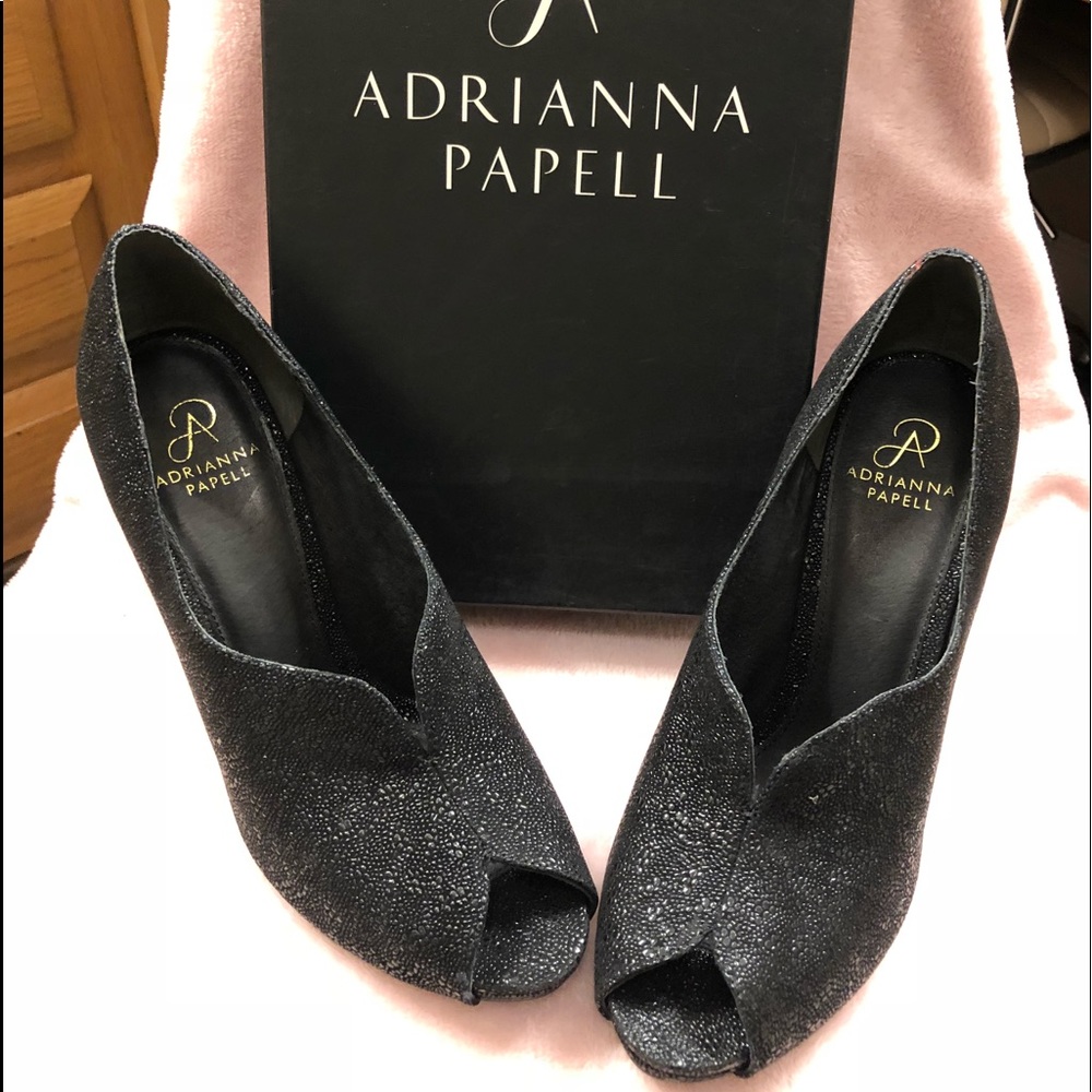 Adrianna Papell Black Designer heels